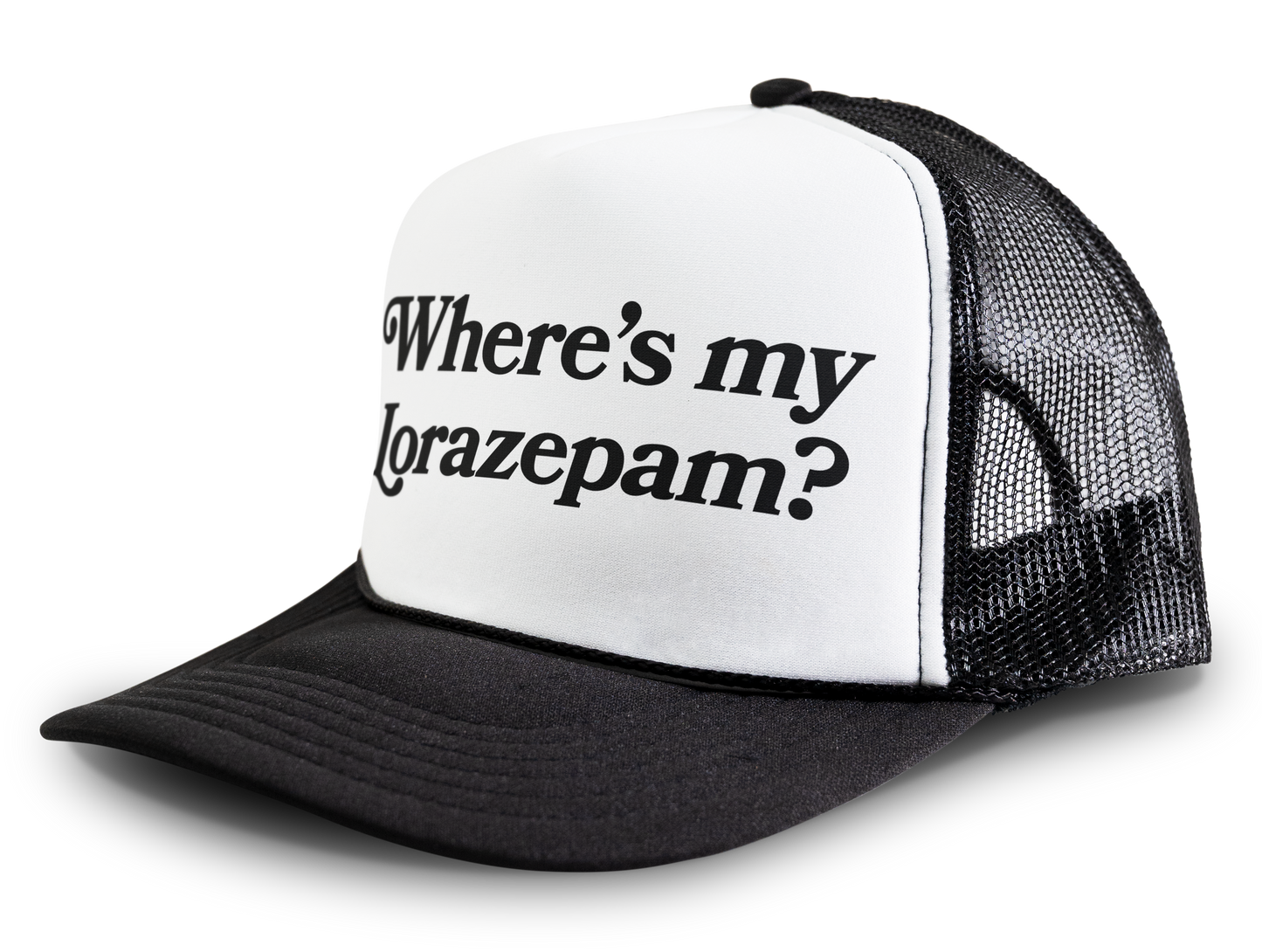 Where's My Lorazepam Trucker Hat Mesh Cap