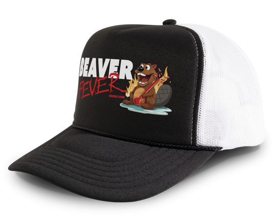 Beaver Fever Funny Party Snapback Mesh Trucker Hat