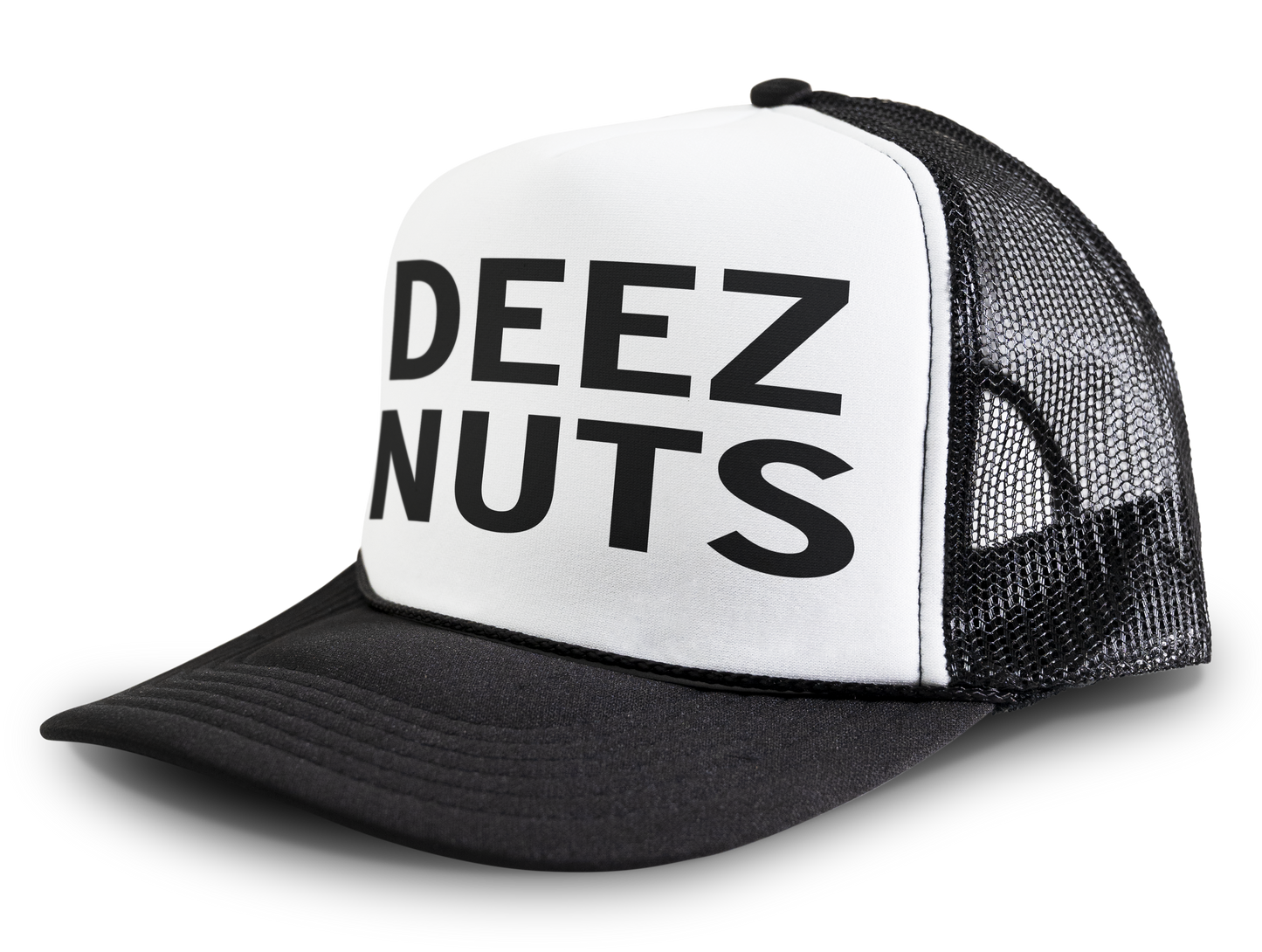 Deez Nuts Funny Party Snapback Mesh Trucker Hat