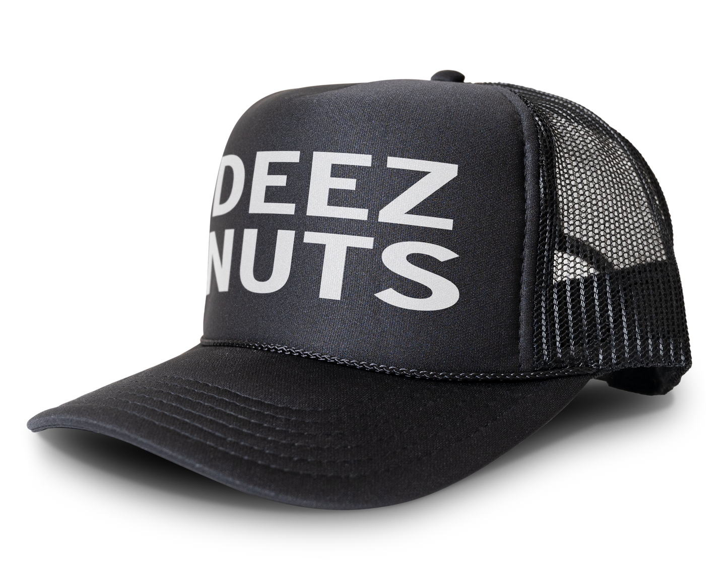 Deez Nuts Funny Party Snapback Mesh Trucker Hat