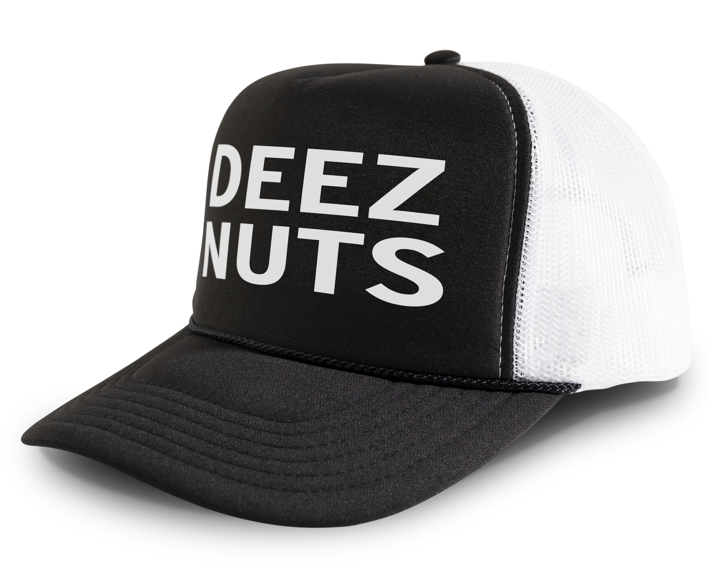 Deez Nuts Funny Party Snapback Mesh Trucker Hat