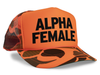 Alpha Female Snapback Mesh Trucker Hat