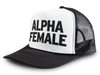 Alpha Female Snapback Mesh Trucker Hat