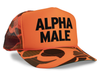 Alpha Male Snapback Mesh Trucker Hat