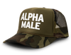 Alpha Male Snapback Mesh Trucker Hat