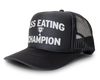 Ass Eating Champion Funny Party Snapback Mesh Trucker Hat