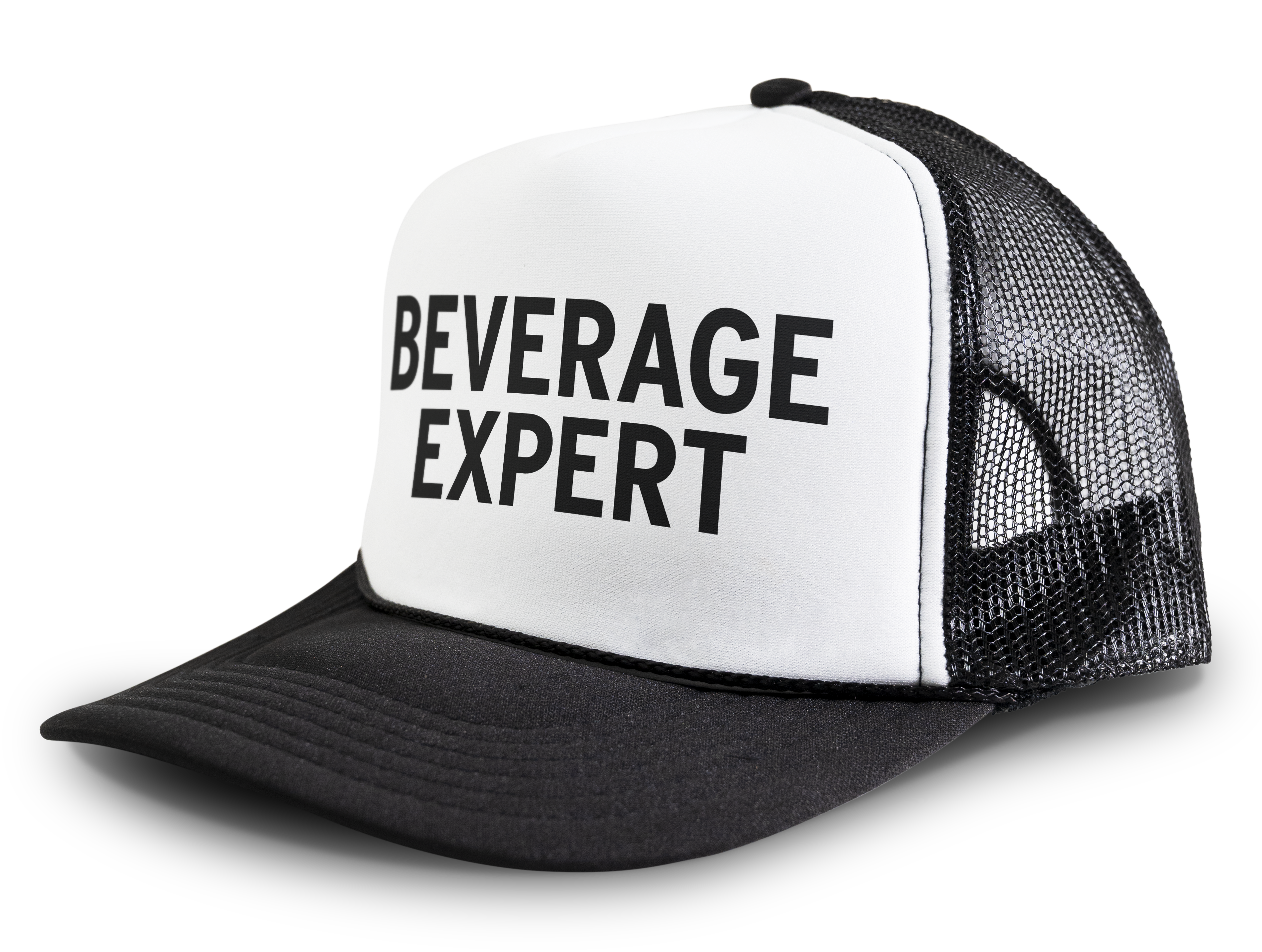 Beverage Expert Funny Party Snapback Mesh Trucker Hat