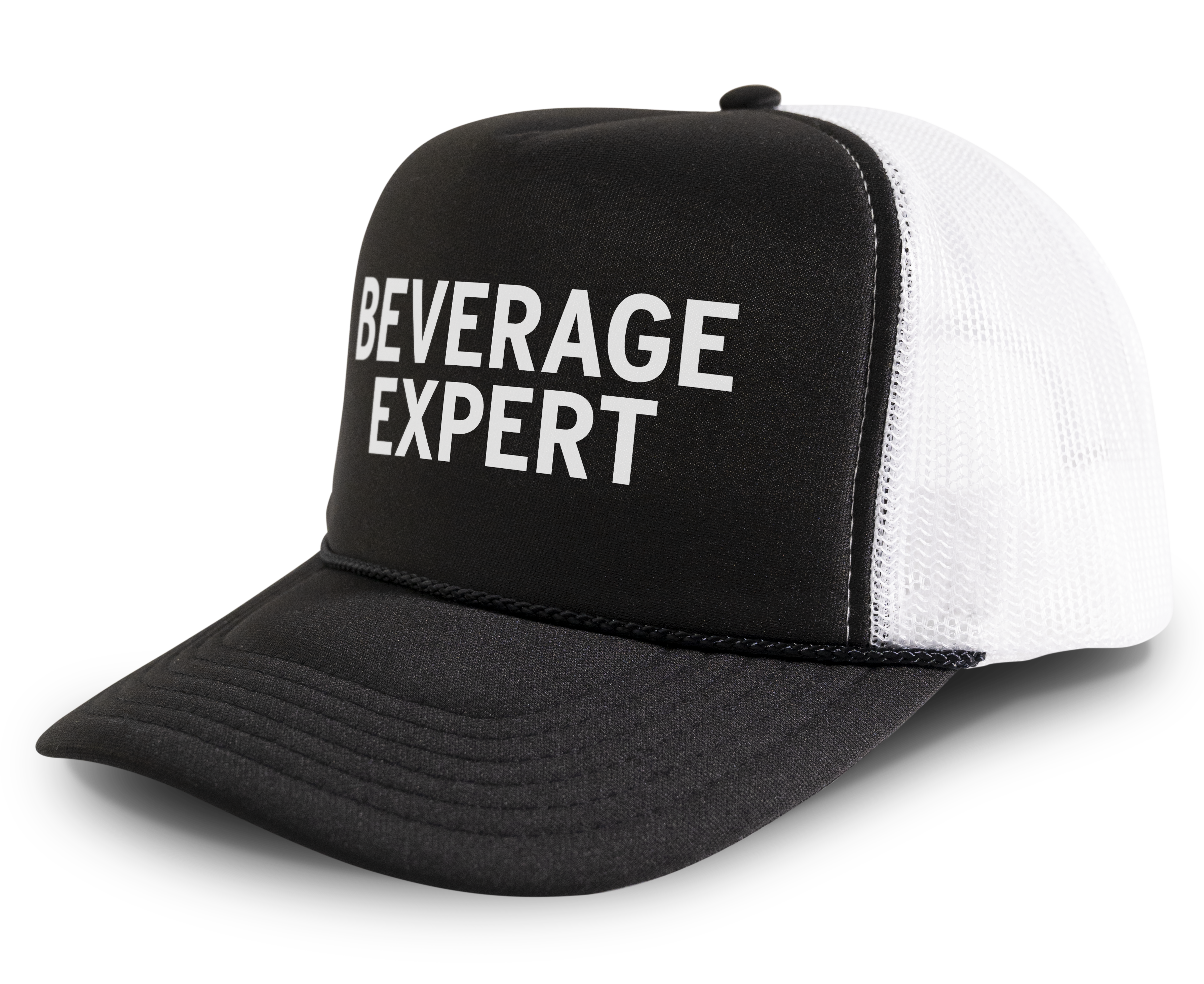 Beverage Expert Funny Party Snapback Mesh Trucker Hat