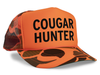 Cougar Hunter Funny Party Snapback Mesh Trucker Hat