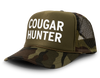 Cougar Hunter Funny Party Snapback Mesh Trucker Hat