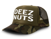 Deez Nuts Funny Party Snapback Mesh Trucker Hat