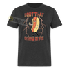 I Got That Dawg In Me Hot Dog Meme Unisex Classic T-Shirt - heather black