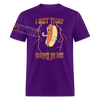 I Got That Dawg In Me Hot Dog Meme Unisex Classic T-Shirt - purple