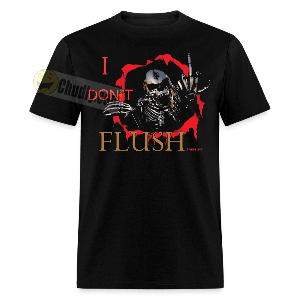 I Don't Flush Funny THE PACK Meme Gag Gift Unisex Classic T-Shirt - black