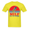 Load image into Gallery viewer, Man I Love Fireworks MILF Funny 4th of July T-Shirt - yellow