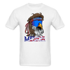Merica Mullet Eagle Funny 4th of July T-Shirt - white