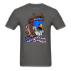 Merica Mullet Eagle Funny 4th of July T-Shirt - charcoal