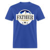 Load image into Gallery viewer, It&#39;s Not a Dad Bod It&#39;s a Father Figure Busch Beer Parody T-Shirt - royal blue