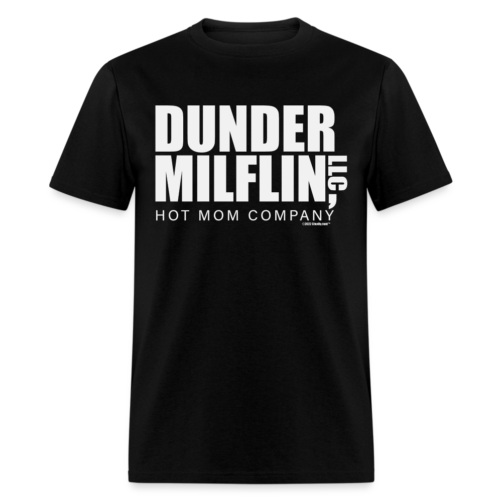 Dunder MILFlin LLC The Office Parody Mifflin MILF Hot Mom Unisex Classic T-Shirt - black