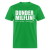 Load image into Gallery viewer, Dunder MILFlin LLC The Office Parody Mifflin MILF Hot Mom Unisex Classic T-Shirt - bright green