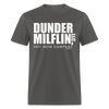 Dunder MILFlin LLC The Office Parody Mifflin MILF Hot Mom Unisex Classic T-Shirt - charcoal