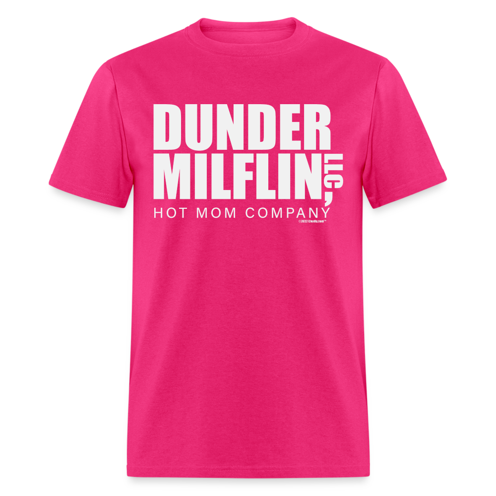 Dunder MILFlin LLC The Office Parody Mifflin MILF Hot Mom Unisex Classic T-Shirt - fuchsia