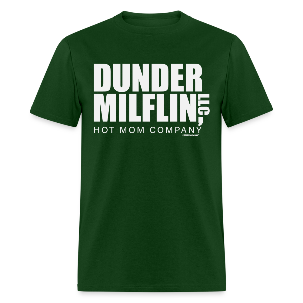 Dunder MILFlin LLC The Office Parody Mifflin MILF Hot Mom Unisex Classic T-Shirt - forest green