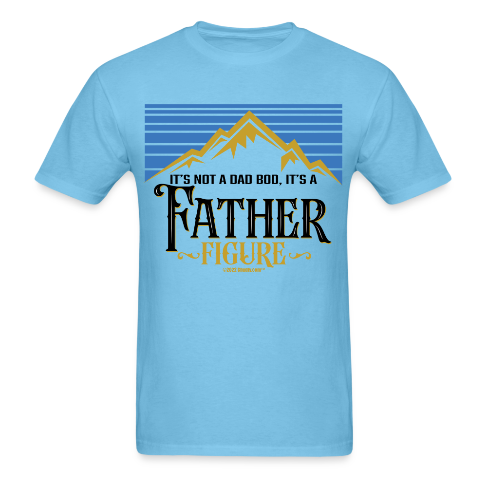 It's Not A Dad Bod It's A Father Figure Unisex Classic T-Shirt - aquatic blue