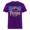 It's Not A Dad Bod It's A Father Figure Dark Unisex Classic T-Shirt - purple