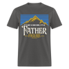 It's Not A Dad Bod It's A Father Figure Dark Unisex Classic T-Shirt - charcoal