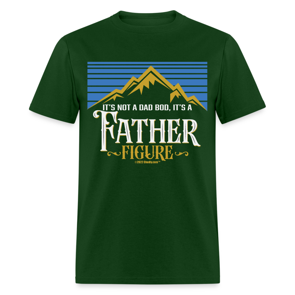 It's Not A Dad Bod It's A Father Figure Dark Unisex Classic T-Shirt - forest green