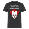 Lets Eat Kids Funny Halloween Pennywise Evil Clown It Unisex Classic T-Shirt - heather black