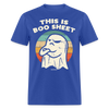 This Is Boo Sheet Funny Halloween Unisex Classic T-Shirt - royal blue