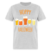 Load image into Gallery viewer, Hoppy Halloween Funny Beer IPA Unisex Classic T-Shirt - heather gray