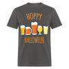 Hoppy Halloween Funny Beer IPA Unisex Classic T-Shirt - charcoal