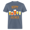 Hoppy Halloween Funny Beer IPA Unisex Classic T-Shirt - denim