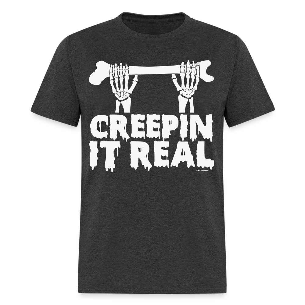 Creepin It Real Halloween Unisex Classic T-Shirt - heather black