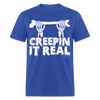 Creepin It Real Halloween Unisex Classic T-Shirt - royal blue
