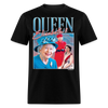 Queen Elizabeth II Retro Vintage Bootleg Unisex Classic T-Shirt - black