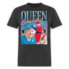 Queen Elizabeth II Retro Vintage Bootleg Unisex Classic T-Shirt - heather black