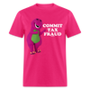Commit Tax Fraud With Barney Funny Unisex Classic T-Shirt - fuchsia