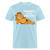 Load image into Gallery viewer, Commit Tax Fraud With Garfield Funny Unisex Classic T-Shirt - powder blue