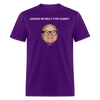 Saving Myself For Danny Devito Unisex Classic T-Shirt - purple