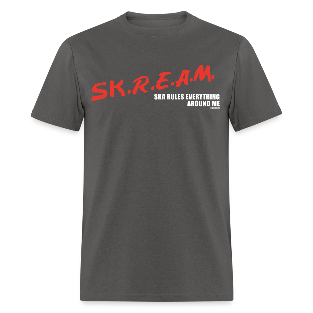 Ska Rules Everything Around Me SK.R.E.A.M. C.R.E.A.M. Meme Unisex Classic T-Shirt - charcoal