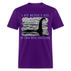 Load image into Gallery viewer, I Ate Nessie&#39;s Ass In Loch Ness Scotland Funny Meme Unisex Classic T-Shirt - purple