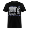 I Ate Nessie's Ass In Loch Ness Scotland Funny Meme Unisex Classic T-Shirt - black