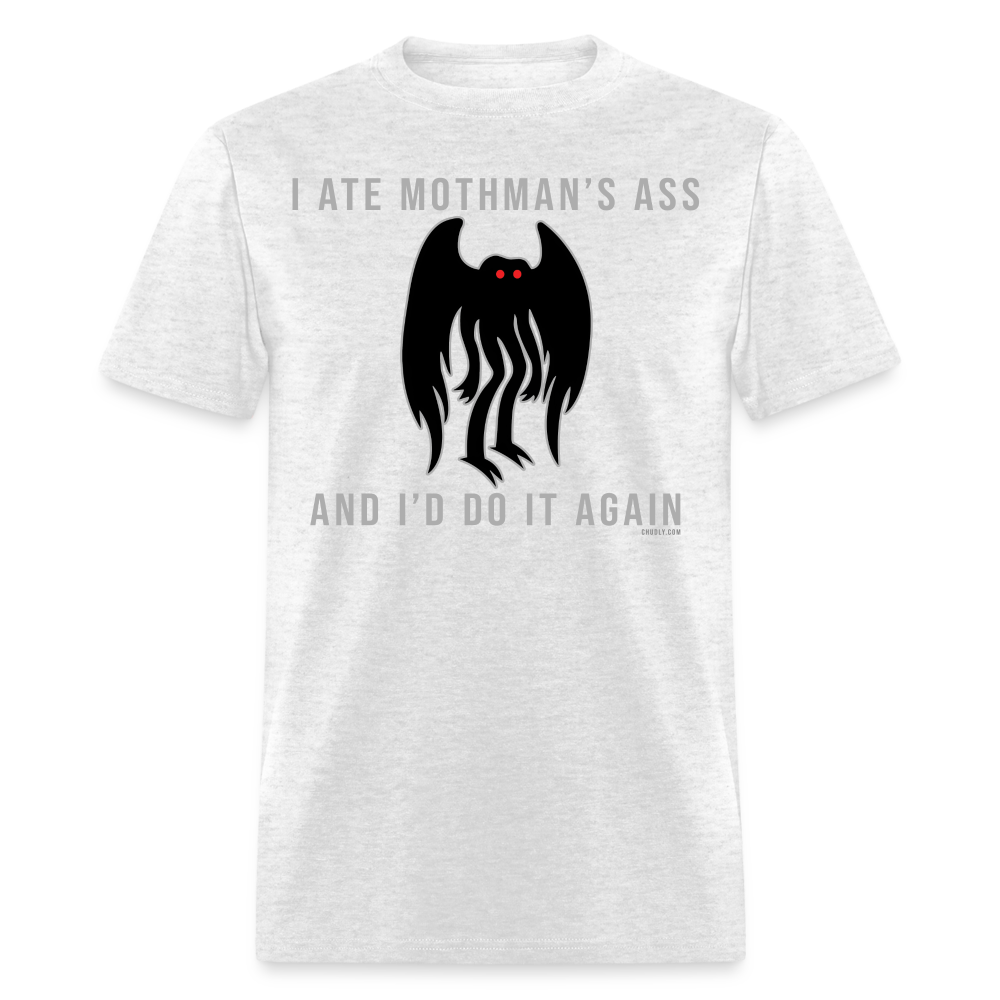 I Ate Mothman's Ass And I'd Do It Again Funny Cryptid Meme Unisex Classic T-Shirt - light heather gray