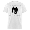 Load image into Gallery viewer, I Ate Mothman&#39;s Ass And I&#39;d Do It Again Funny Cryptid Meme Unisex Classic T-Shirt - light heather gray